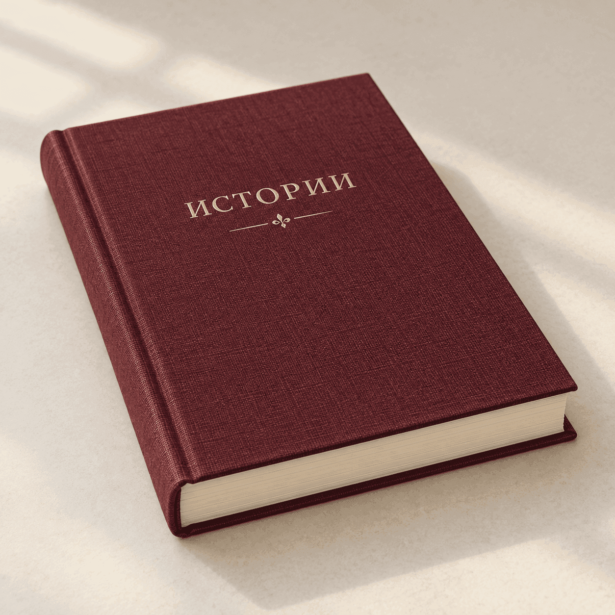 Книга в твёрдом переплёте 7БЦ — печать на заказ в Москве, типография «Технологии Печати», вид 7