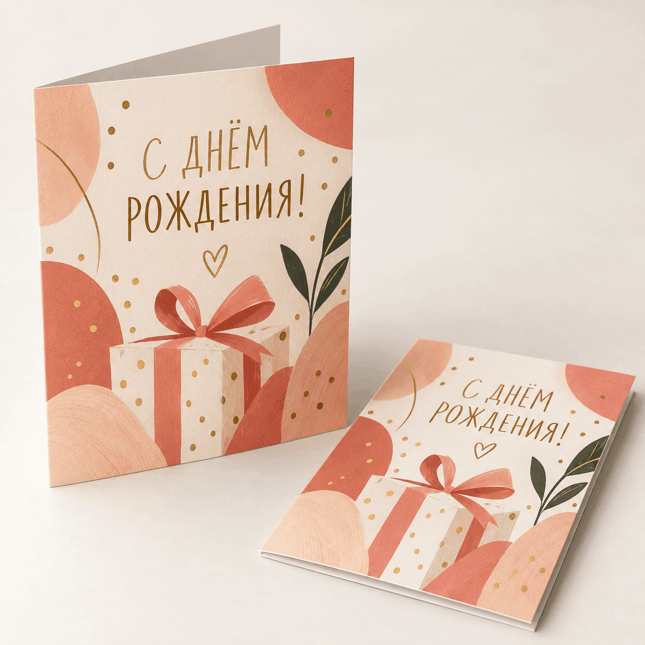 Открытка — печать на заказ в Москве, типография «Технологии Печати», вид 2