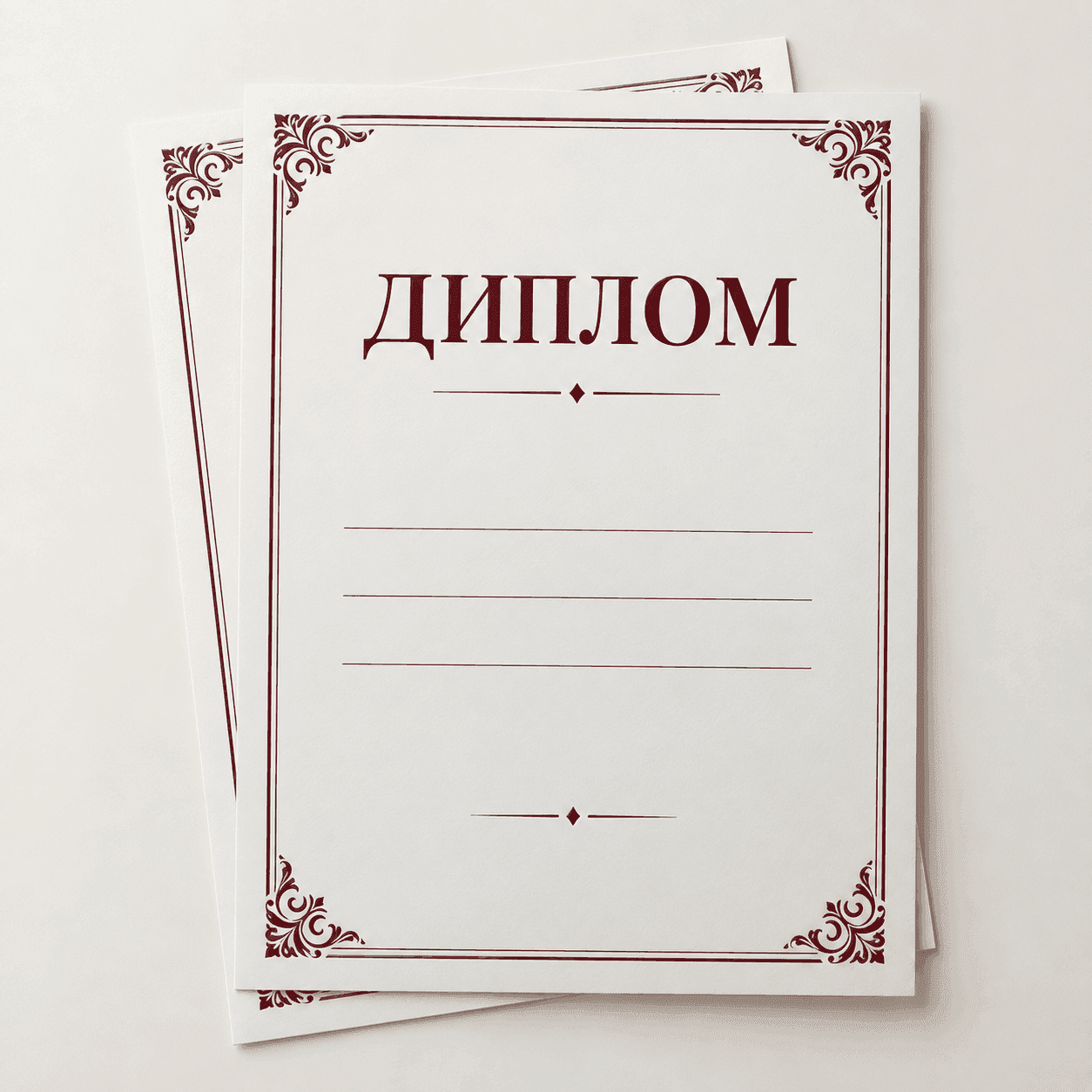 Сертификаты, грамоты, дипломы — печать на заказ в Москве, типография «Технологии Печати», вид 2